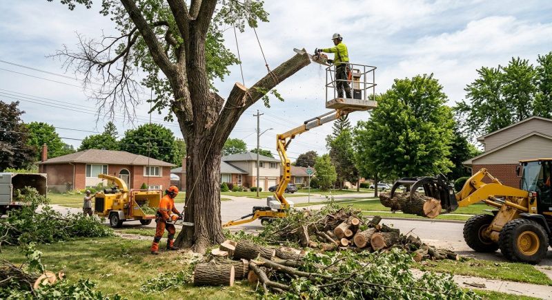 Hickory Tree Removal in Duluth, MN